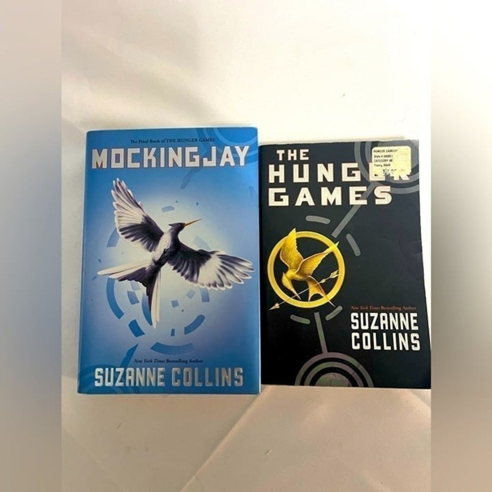 The hunger games by Susan Collins, set of 2